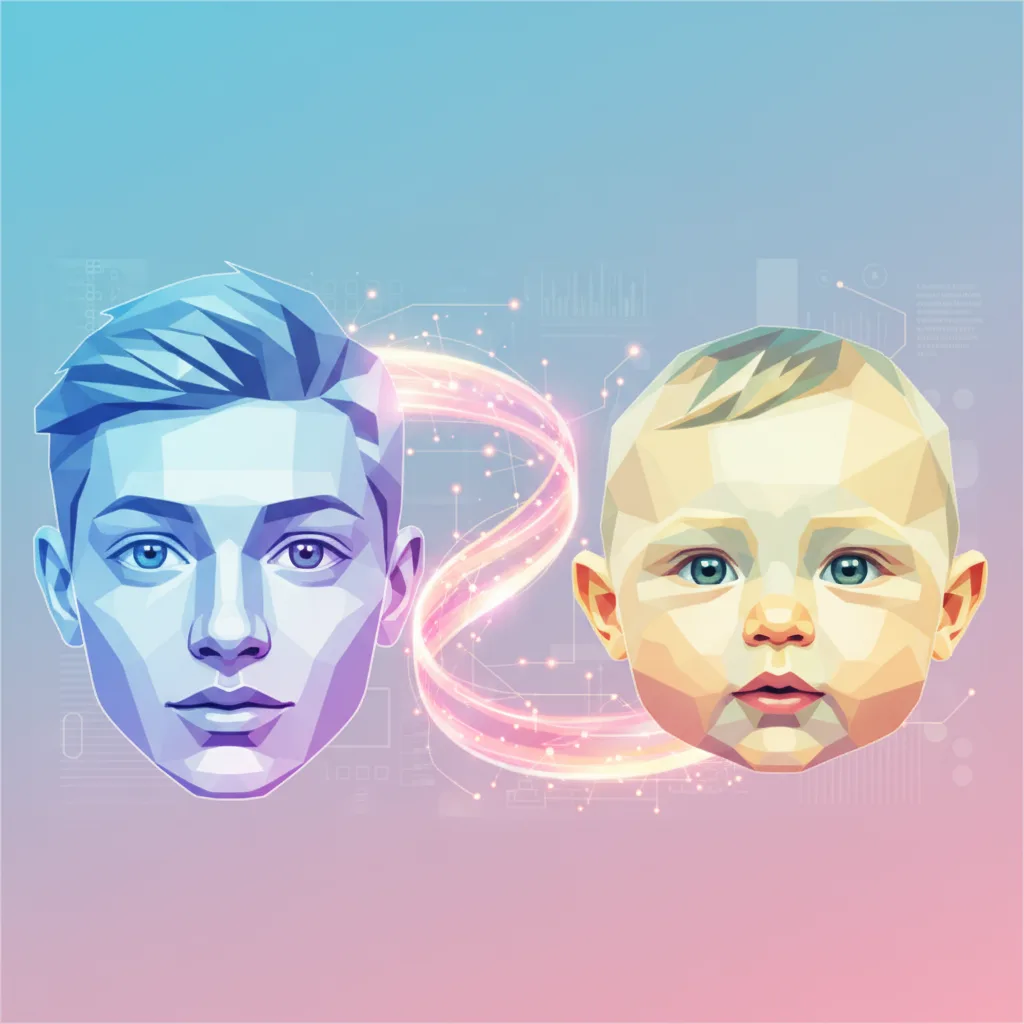 Apps para bebés: transforma tu rostro con inteligencia artificial
